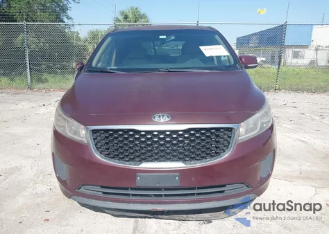 2016 Kia Sedona Lx from USA, damaged, VIN KNDMB5C12G6084696
